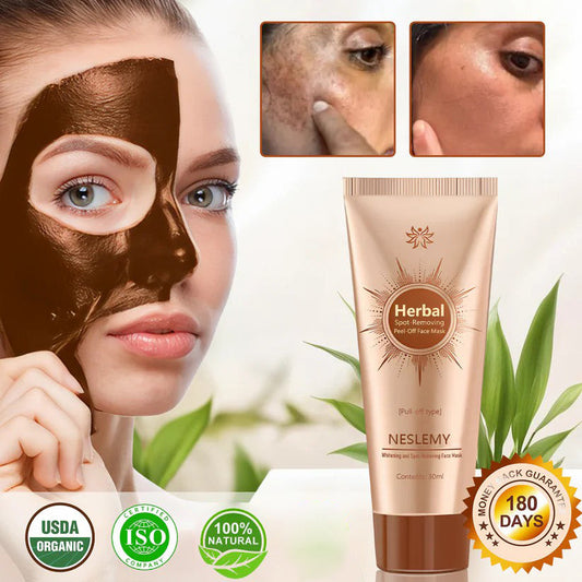 Whitening and Spot-Removing Face Mask Suitable for face and body – 👩‍⚕️ Natural ingredients permanently remove age spots, freckles, sun spots, and liver spots.