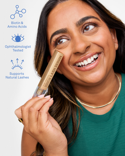 【Official certification】🔥Black Friday-70%OFF & Lash Serum - Fuller & Longer Looking Eyelashes