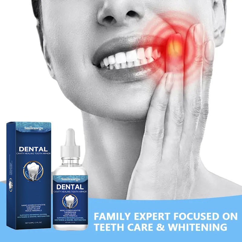 Fluoride-Free Hydroxyapatite Tooth Armor Drops & Enamel Repair, Whitening & Fresh Breath