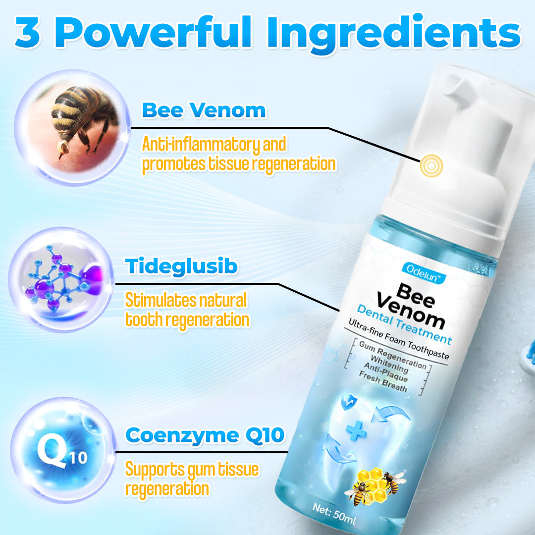 🐝MicroSmile Bee Venom Gum Repair Mousse 🦷